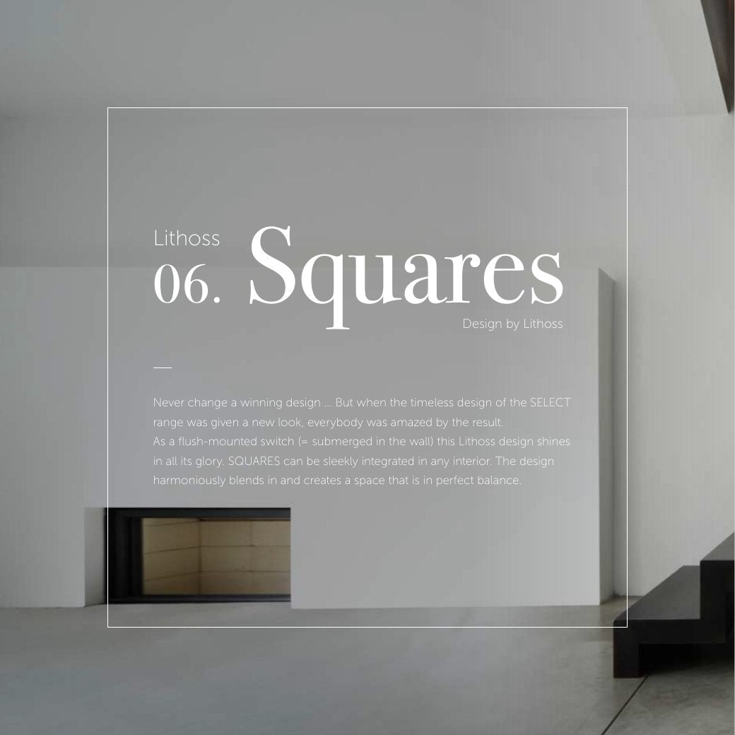 Lithoss Squares collection